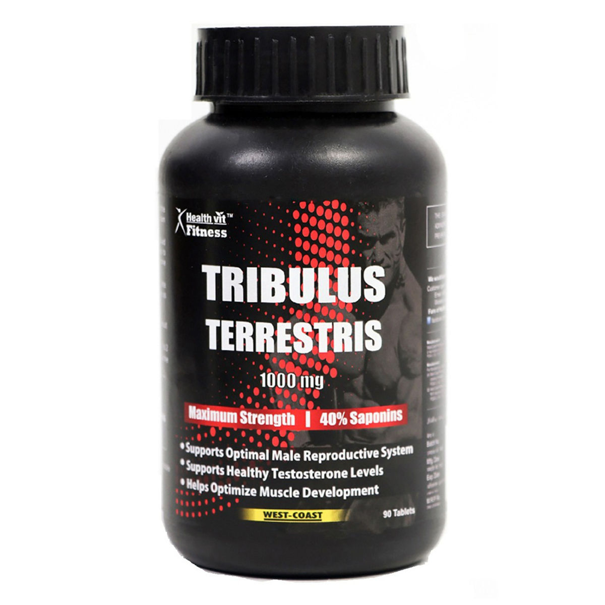 Healthvit Fitness Tribulus Terrestris 1000 mg Maximum Strength 40