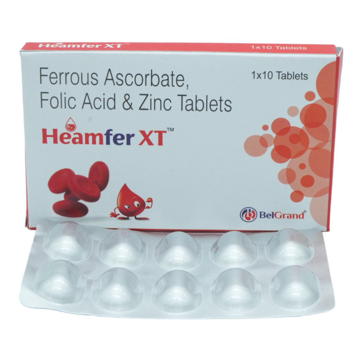 Heamfer XT Tablet 10's, Pack of 10 TabletS Heamfer XT Tablet 10's, Pack of 10 TabletS