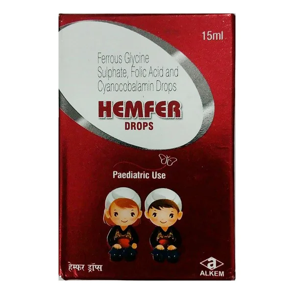 Hemfer Drops 15Ml, Pack of 1 Drops