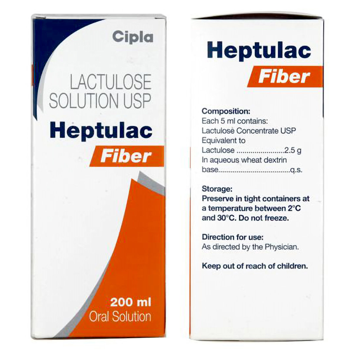Heptulac Fiber 200Ml Oral Solution, Pack of 1 Liquid Heptulac Fiber 200Ml Oral Solution, Pack of 1 Liquid