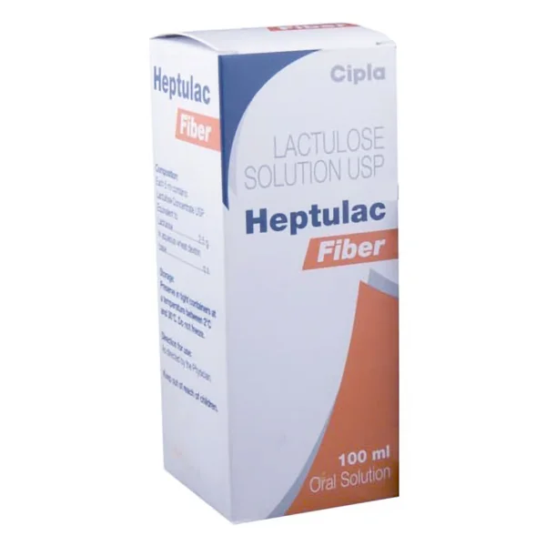 Heptulac Fiber 100Ml Oral Solution, Pack of 1 Liquid