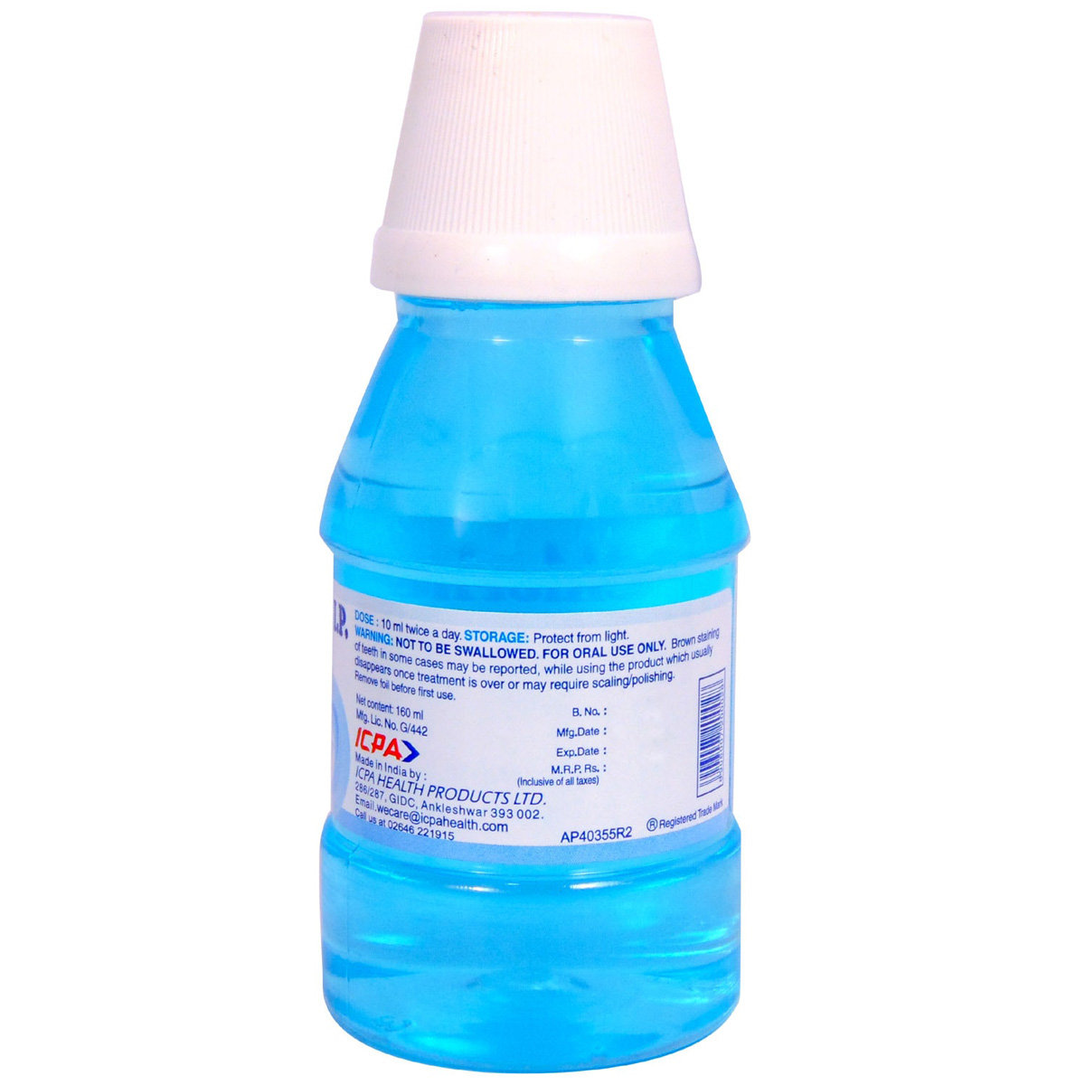 Hexidine Mouthwash 160 ml, Pack of 1 LIQUID Hexidine Mouthwash 160 ml, Pack of 1 LIQUID