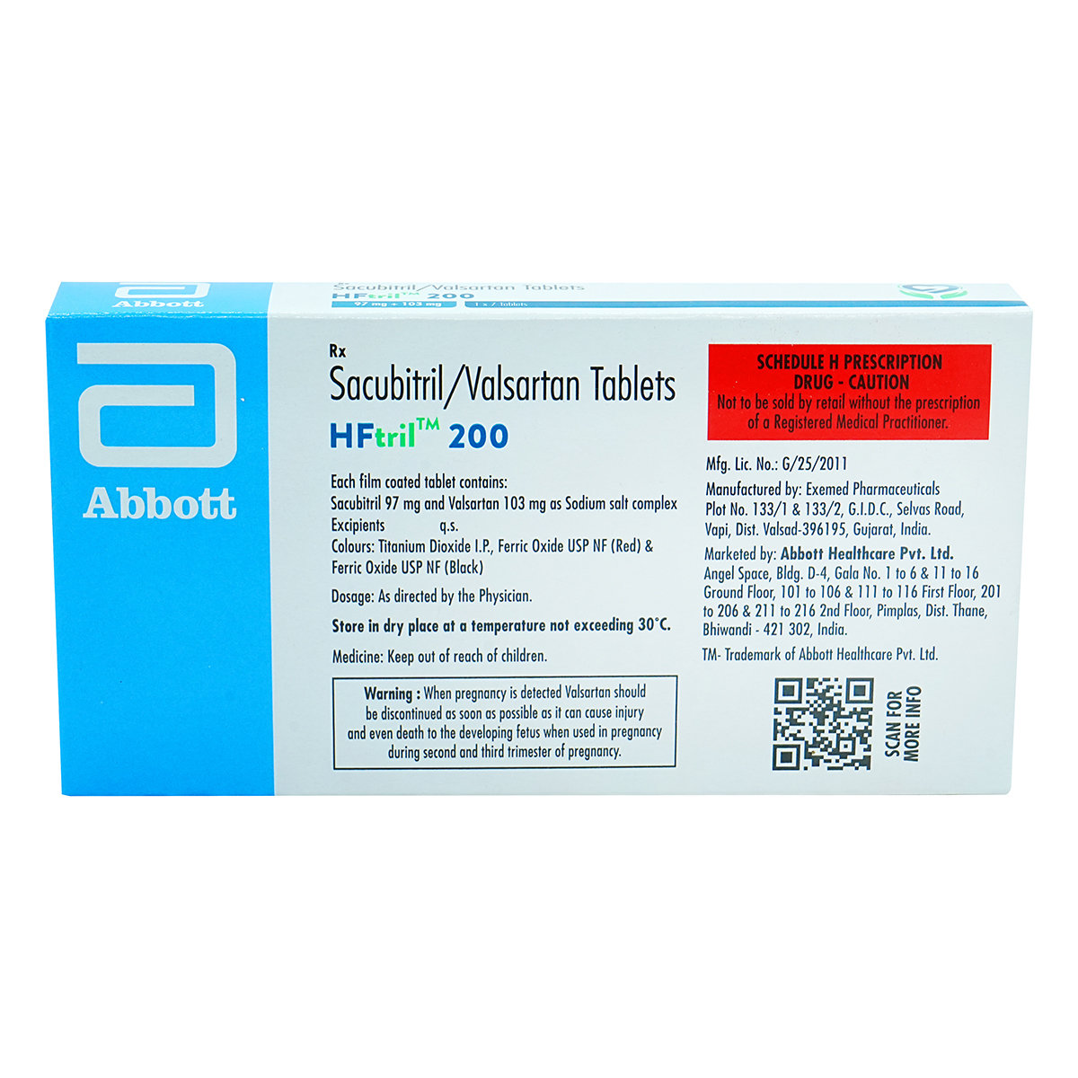 HFtril 200 Tablet 7's, Pack of 7 HFtril 200 Tablet 7's, Pack of 7