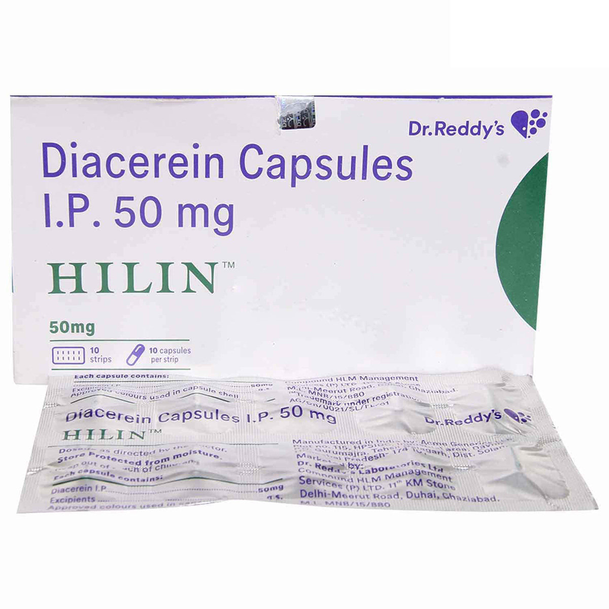 Hilin 50 Capsule 10's, Pack of 10 CAPSULES Hilin 50 Capsule 10's, Pack of 10 CAPSULES