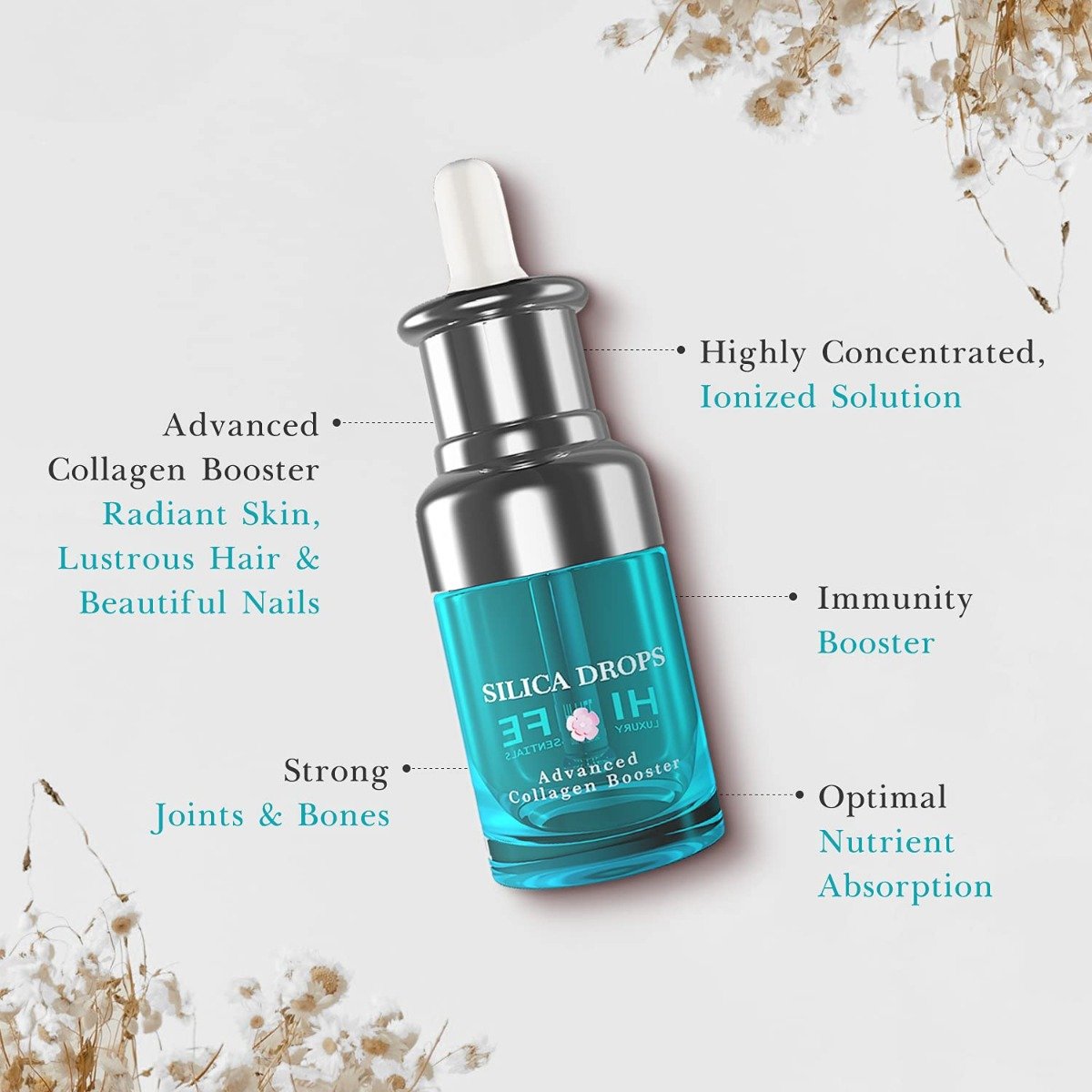 Hi Life Silica Drops, 30 ml, Pack of 1 Hi Life Silica Drops, 30 ml, Pack of 1