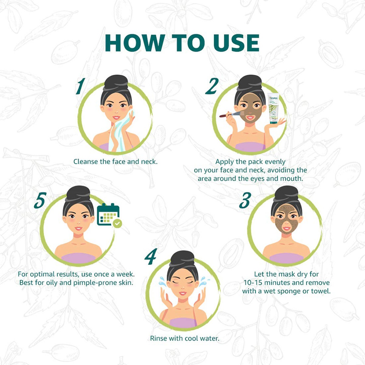 Himalaya Purifying Neem Face Pack 50 gm | With Neem & Turmeric | Pruifies & Deeply Cleanses Skin | For Clear & Problem Free Skin | For Normal To Oily Skin, Pack of 1 Himalaya Purifying Neem Face Pack 50 gm | With Neem & Turmeric | Pruifies & Deeply Cleanses Skin | For Clear & Problem Free Skin | For Normal To Oily Skin, Pack of 1