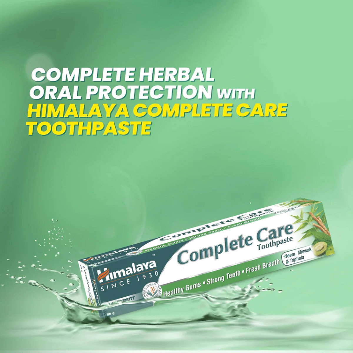 Himalaya Complete Care Herbal Toothpaste, 40 gm, Pack of 1 Himalaya Complete Care Herbal Toothpaste, 40 gm, Pack of 1