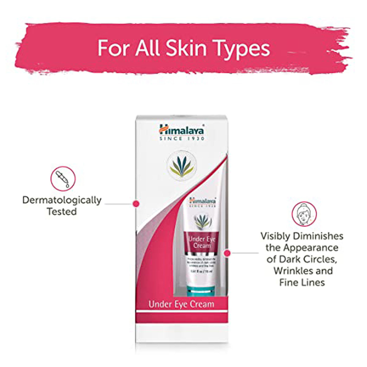 Himalaya Under Eye Cream 15 ml | Cipadessa Baccifera, Begonia Legulata | Reduces Finelines, Wrinkles & Dark Circles | Moisturises Under Eye Area, Pack of 1 Himalaya Under Eye Cream 15 ml | Cipadessa Baccifera, Begonia Legulata | Reduces Finelines, Wrinkles & Dark Circles | Moisturises Under Eye Area, Pack of 1