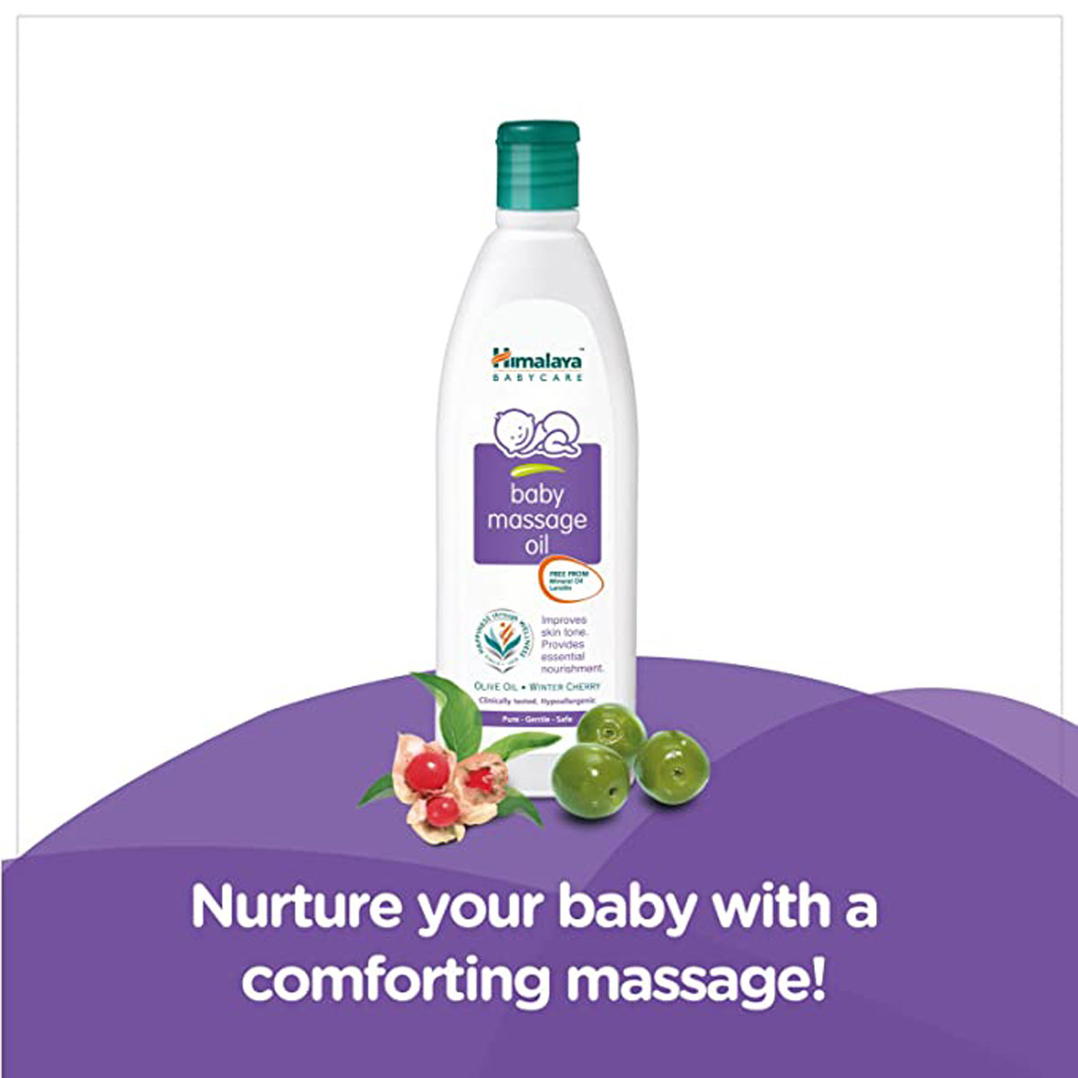 Himalaya Baby Massage Oil, 50 ml, Pack of 1 Himalaya Baby Massage Oil, 50 ml, Pack of 1