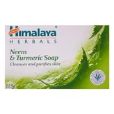 Himalaya Neem &amp; Turmeric Soap, 125 gm, Pack of 1