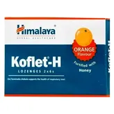 Himalaya Koflet-H Orange, 6 Lozenges, Pack of 6