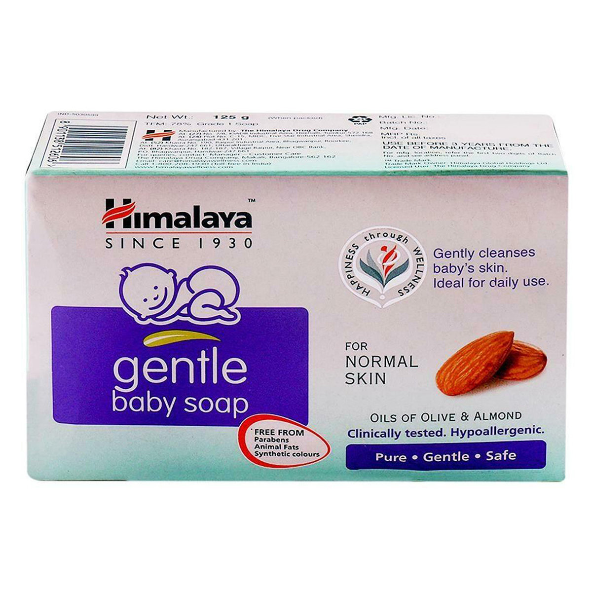 Himalaya Gentle Baby Soap, 125 gm, Pack of 1 Himalaya Gentle Baby Soap, 125 gm, Pack of 1