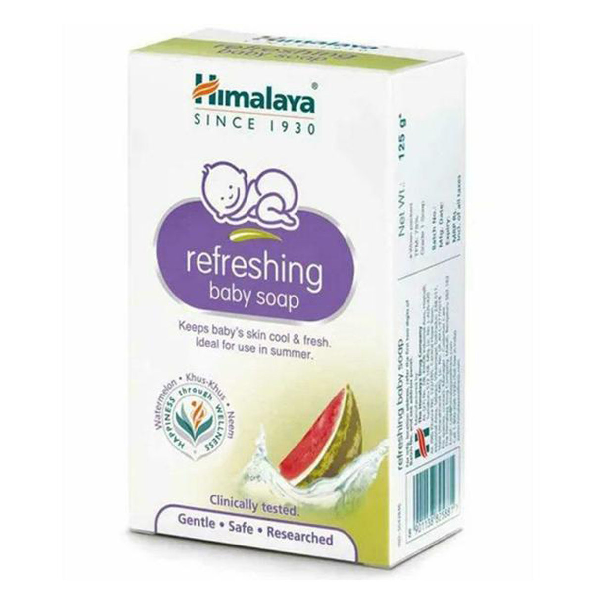 Himalaya Refreshing Baby Soap, 125 gm, Pack of 1 Himalaya Refreshing Baby Soap, 125 gm, Pack of 1