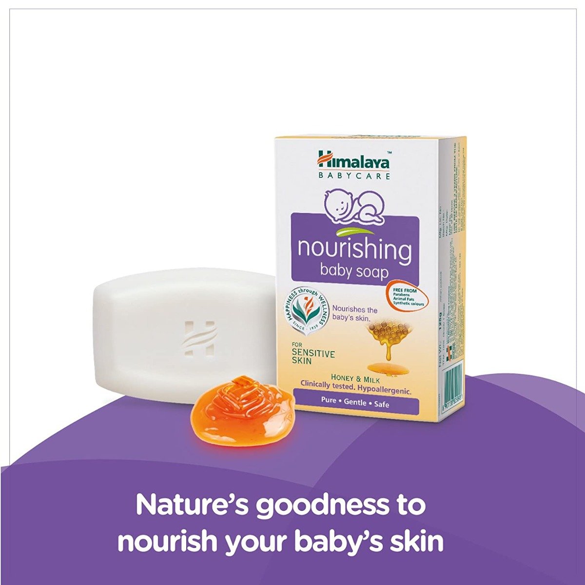 Himalaya Nourishing Baby Soap, 125 gm, Pack of 1 Himalaya Nourishing Baby Soap, 125 gm, Pack of 1