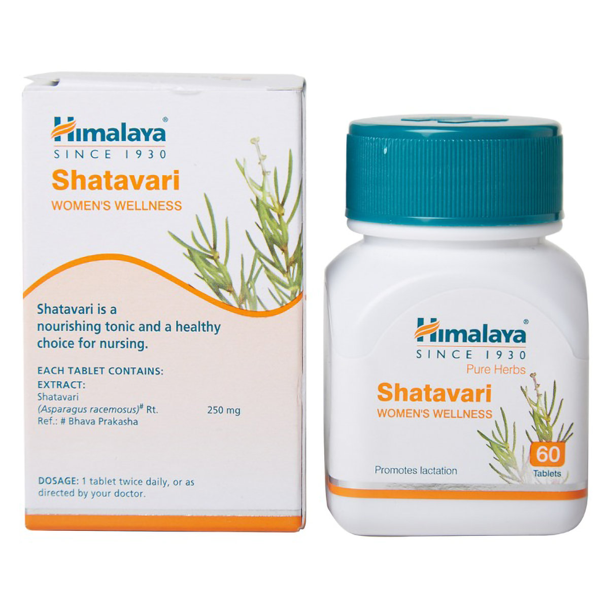 Himalaya Asparagus (Shatavari), 60 Tablets, Pack of 1 Himalaya Asparagus (Shatavari), 60 Tablets, Pack of 1
