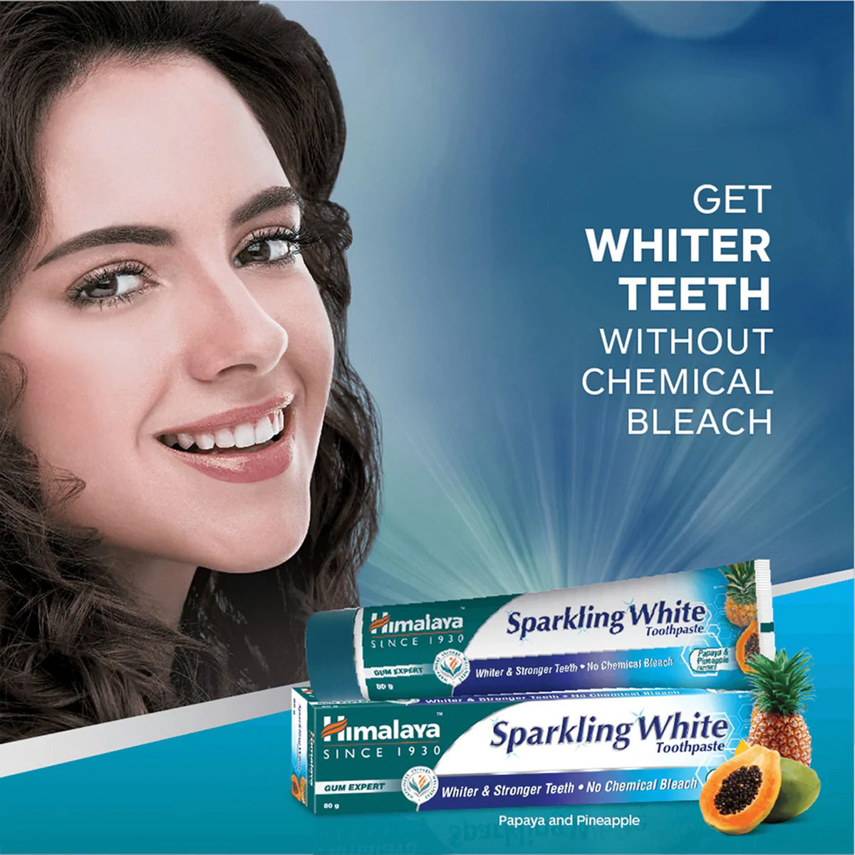 Himalaya Sparkling White Toothpaste, 150 gm, Pack of 1 Himalaya Sparkling White Toothpaste, 150 gm, Pack of 1