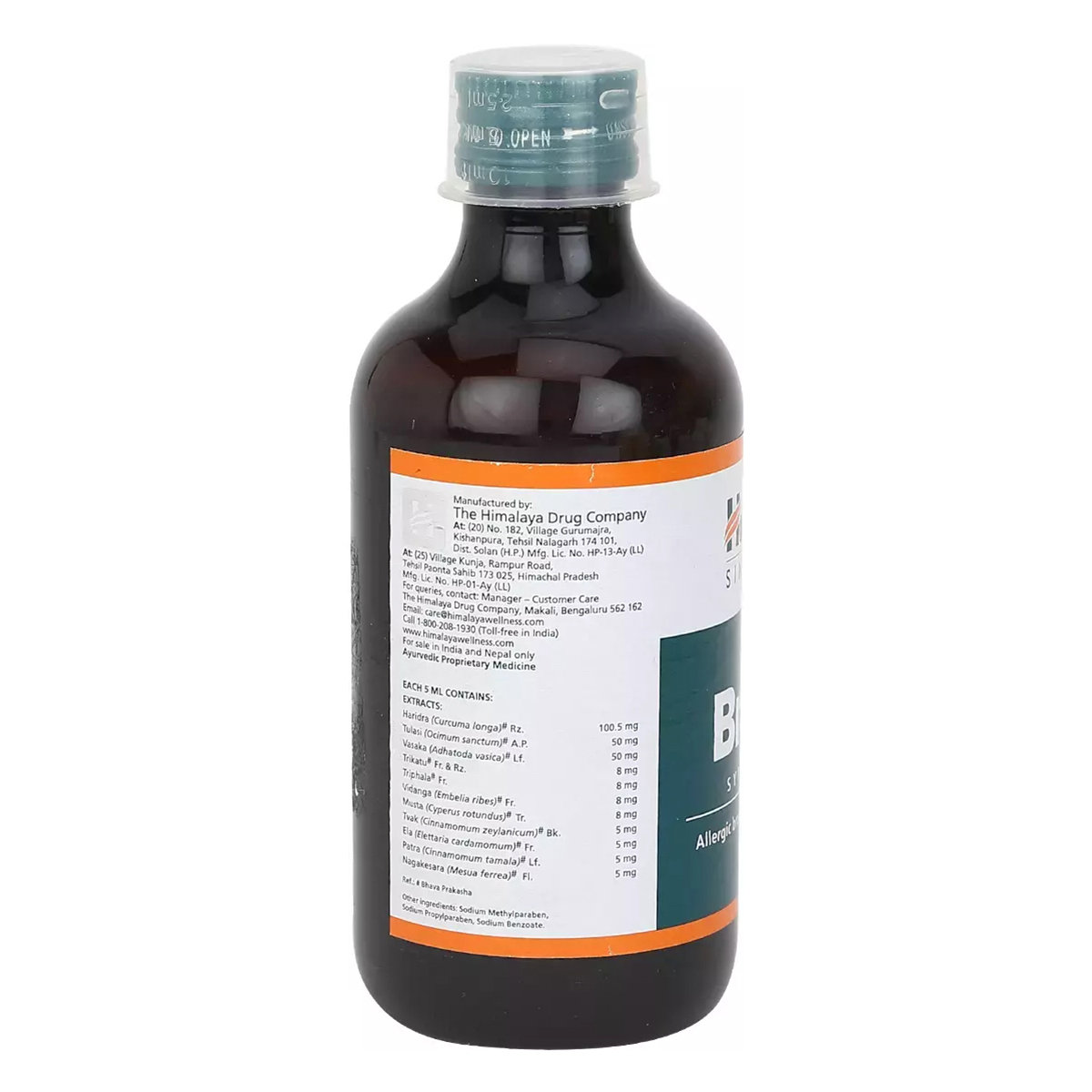 Himalaya Bresol Syrup, 200 ml, Pack of 1 Himalaya Bresol Syrup, 200 ml, Pack of 1