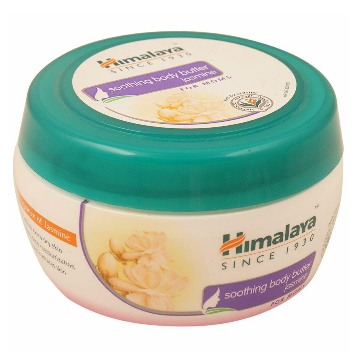 Himalaya Jasmine Soothing Body Butter Cream 100 ml | Rich Cocoa Butter | Long Lasting Moisturization | Intensive Nourishment | With Rejuvenating Fragrance Of Jasmine | For Extra Dry Skin, Pack of 1 Himalaya Jasmine Soothing Body Butter Cream 100 ml | Rich Cocoa Butter | Long Lasting Moisturization | Intensive Nourishment | With Rejuvenating Fragrance Of Jasmine | For Extra Dry Skin, Pack of 1