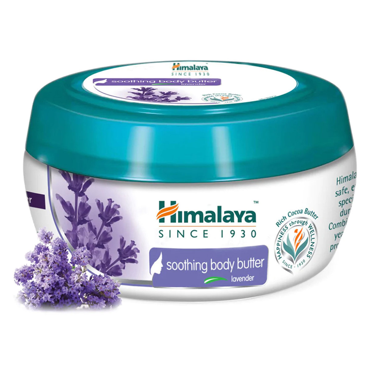 Himalaya Moms Lavender Soothing Body Butter Cream 100 ml | Rich Cocoa Butter | Long Lasting Moisturization | Intensive Nourishment | With Calming Fragrance Of Lavender | For Dry Skin, Pack of 1 Himalaya Moms Lavender Soothing Body Butter Cream 100 ml | Rich Cocoa Butter | Long Lasting Moisturization | Intensive Nourishment | With Calming Fragrance Of Lavender | For Dry Skin, Pack of 1
