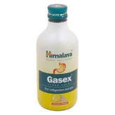 Himalaya Gasex Ginger Lemon Flavour Syrup, 200 ml, Pack of 1