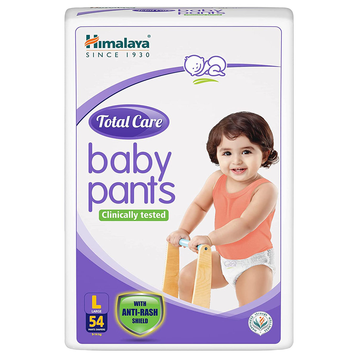 Himalaya Total Care Baby Diaper Pants Large, 54 Count, Pack of 1 Himalaya Total Care Baby Diaper Pants Large, 54 Count, Pack of 1