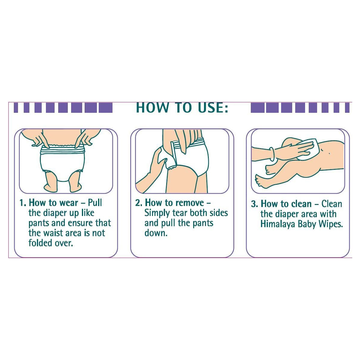 Himalaya Total Care Baby Diaper Pants Large, 54 Count, Pack of 1 Himalaya Total Care Baby Diaper Pants Large, 54 Count, Pack of 1