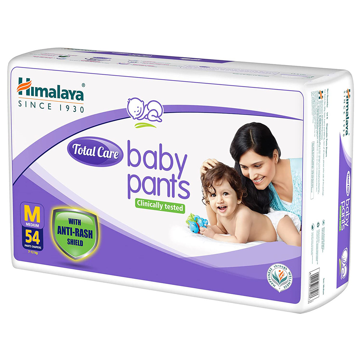 Himalaya Total Care Baby Diaper Pants Medium, 54 Count, Pack of 1 Himalaya Total Care Baby Diaper Pants Medium, 54 Count, Pack of 1