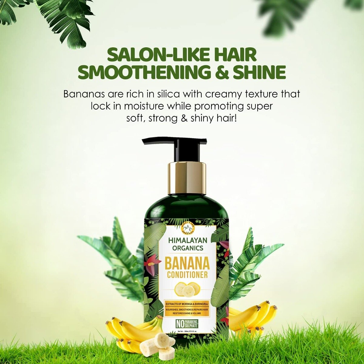 Himalayan Organics Banana Conditioner, 300 ml, Pack of 1 Himalayan Organics Banana Conditioner, 300 ml, Pack of 1