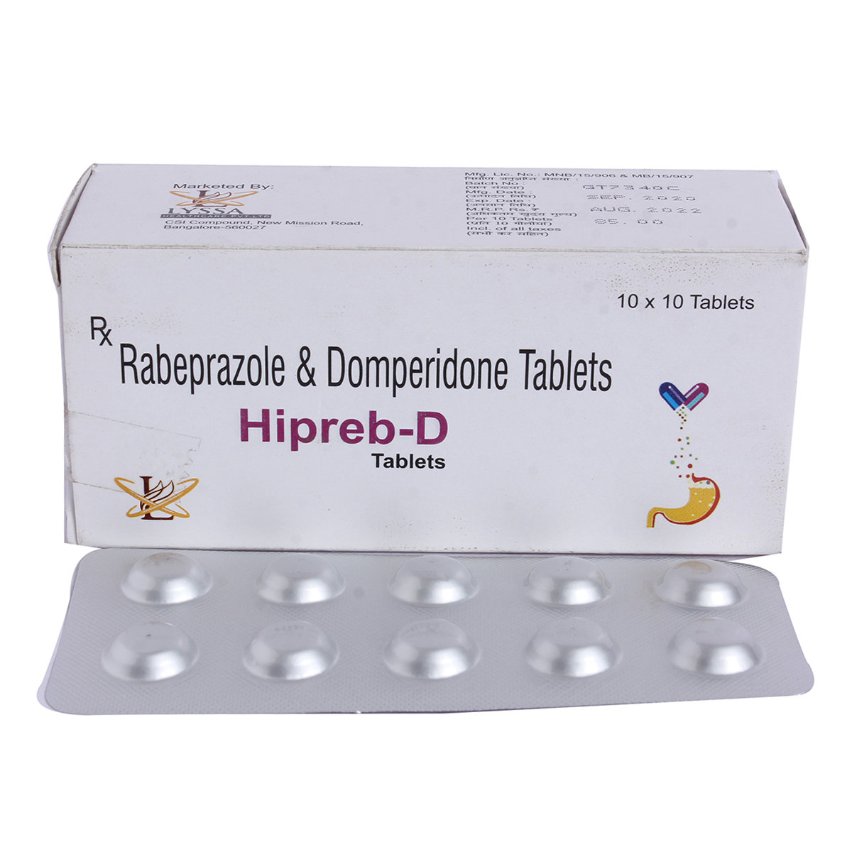 Hipreb-D Tablet 10's, Pack of 10 Hipreb-D Tablet 10's, Pack of 10