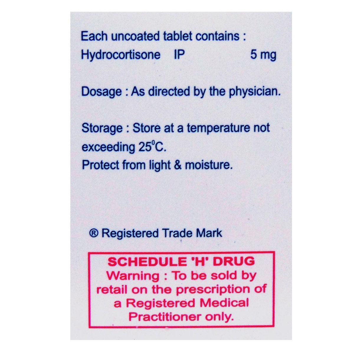 Hisone 5 Tablet 10's, Pack of 10 TABLETS Hisone 5 Tablet 10's, Pack of 10 TABLETS