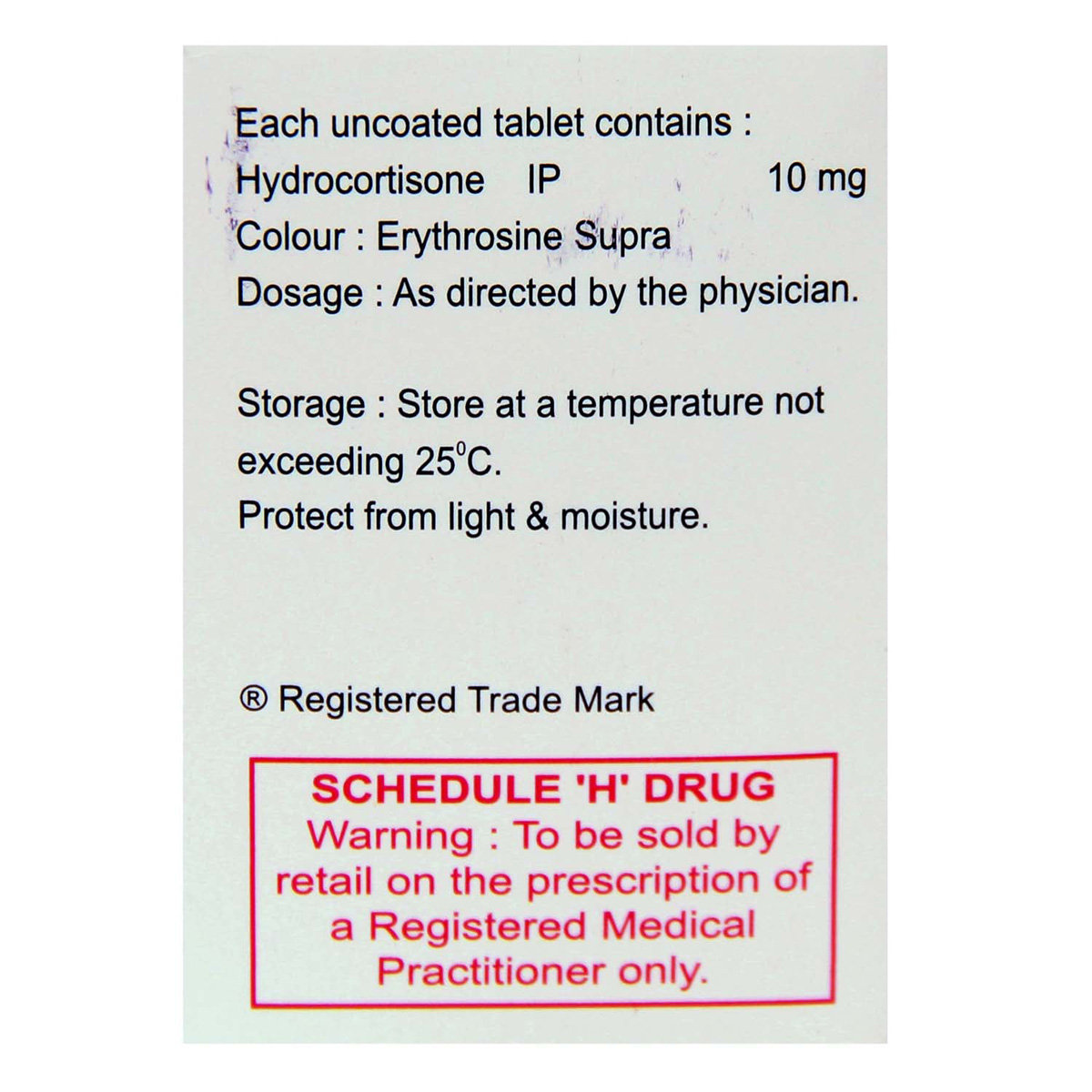 Hisone-10 Tablet 10's, Pack of 10 TABLETS Hisone-10 Tablet 10's, Pack of 10 TABLETS