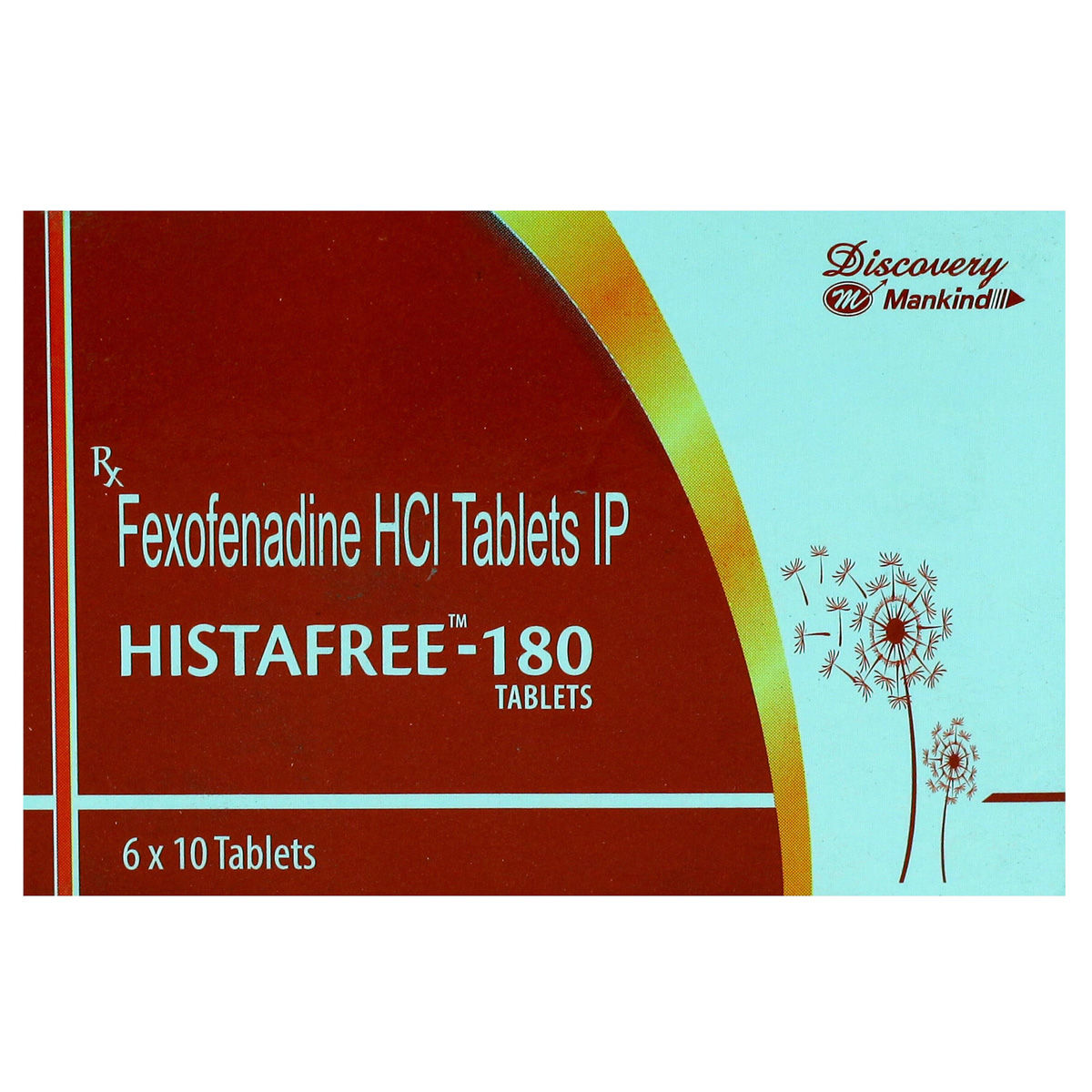 Buy Histafree-180 Tablet 10's Online