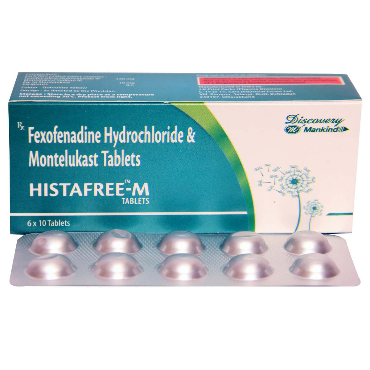 Histafree-M Tablet 10's, Pack of 10 TABLETS Histafree-M Tablet 10's, Pack of 10 TABLETS