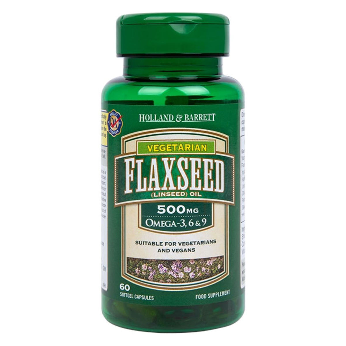 Holland & Barrett Flaxseed Omega369 500 mg, 60 Capsules Uses