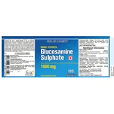 Holland &amp; Barrett Double Strength Glucosamine Sulphate 1000 mg, 120 Caplets, Pack of 1