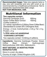 Holland &amp; Barrett Garcinia Cambogia &amp; Green Coffee Bean, 100 Capsules, Pack of 1