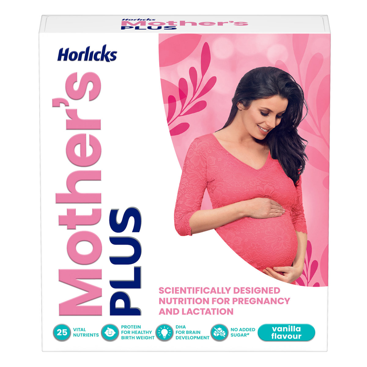 Horlicks Mother's Plus Vanilla Flavour Nutrition Powder 200 gm Refill Pack | 25 Vital Nutrients | Support Healthy Birth Weight | Improves Lactation, Pack of 1 Horlicks Mother's Plus Vanilla Flavour Nutrition Powder 200 gm Refill Pack | 25 Vital Nutrients | Support Healthy Birth Weight | Improves Lactation, Pack of 1