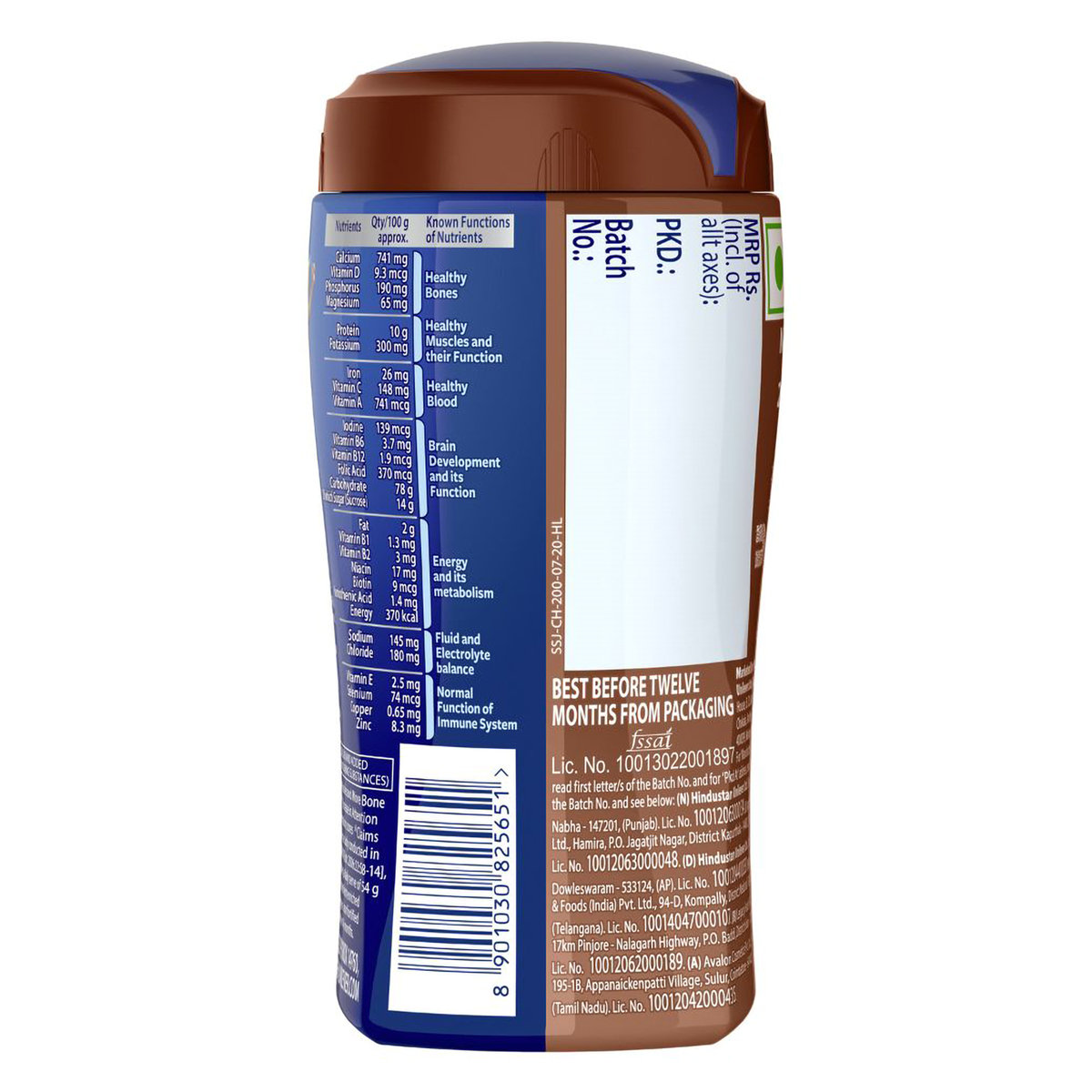 Horlicks Chocolate Delight Flavour Nutrition Powder 200 gm | Protein, Calcium, Iron | Support Immunity | Improves Bone & Muscle Health | Healthy Weight Gain, Pack of 1 Horlicks Chocolate Delight Flavour Nutrition Powder 200 gm | Protein, Calcium, Iron | Support Immunity | Improves Bone & Muscle Health | Healthy Weight Gain, Pack of 1