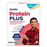 Horlicks Protein Plus Vanilla Flavour Nutrition Drink Powder, 400 gm, Pack of 1