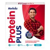 Horlicks Protein Plus Vanilla Flavour Nutrition Drink Powder, 200 gm Refill Pack, Pack of 1