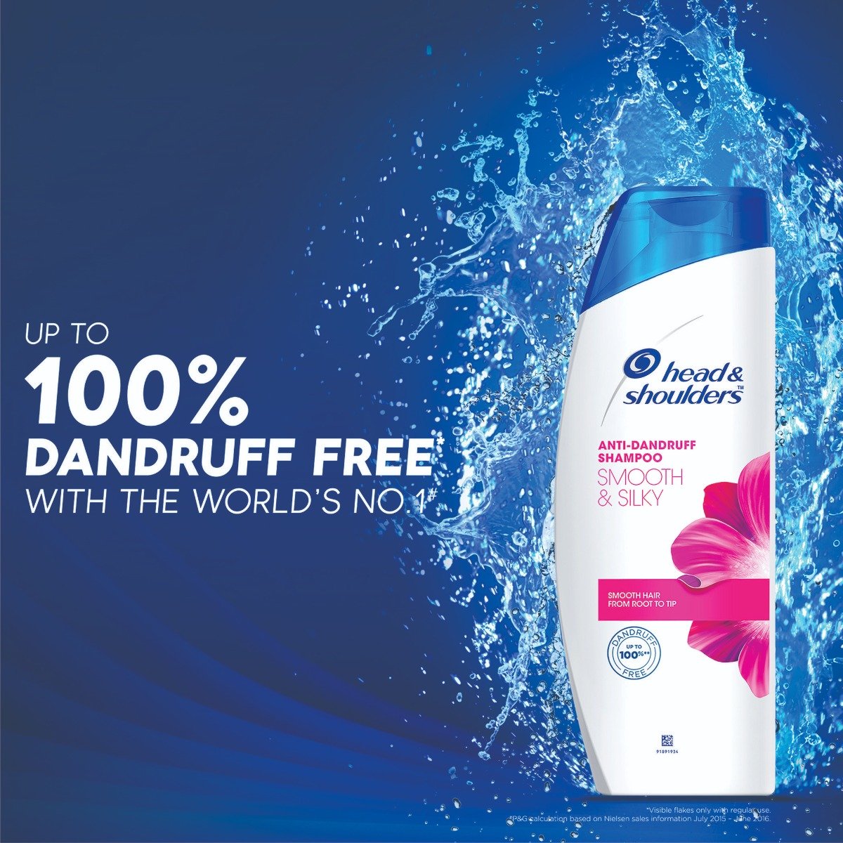 Head & Shoulders Anti-Dandruff Smooth & Silky Shampoo, 180 ml, Pack of 1 Head & Shoulders Anti-Dandruff Smooth & Silky Shampoo, 180 ml, Pack of 1