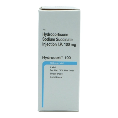 HYDROCORT 100MG INJECTION, Pack of 1 INJECTION