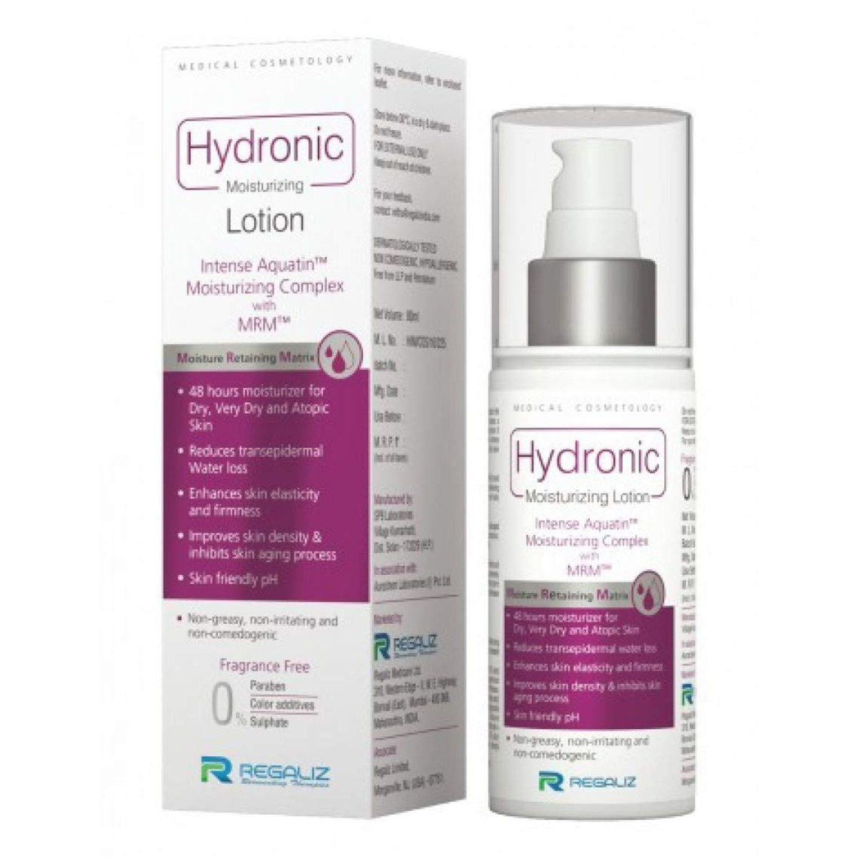 Hydronic Moisturizing Lotion 80 ml, Pack of 1 Hydronic Moisturizing Lotion 80 ml, Pack of 1