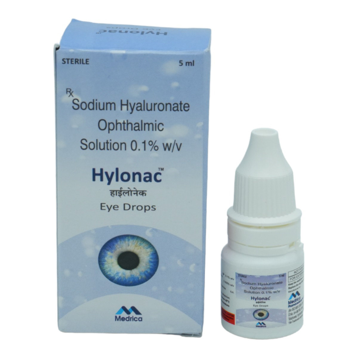 Hylonac Eye Drops 5 ml, Pack of 1 Eye Drops Hylonac Eye Drops 5 ml, Pack of 1 Eye Drops