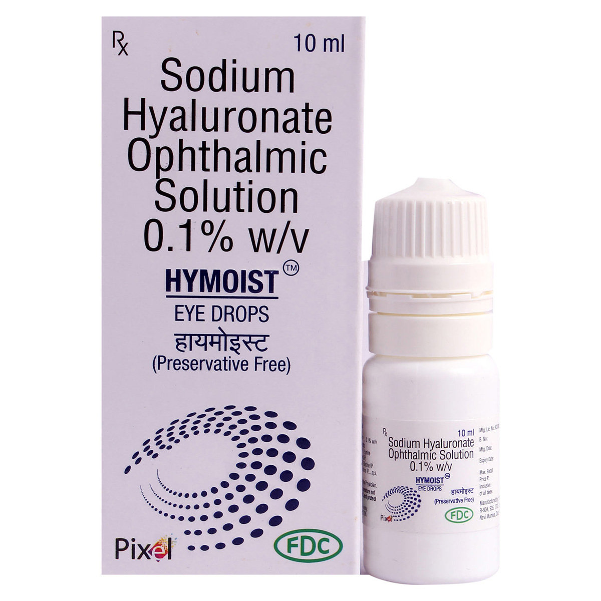 Hymoist Eye Drops 10 ml, Pack of 1 EYE DROPS Hymoist Eye Drops 10 ml, Pack of 1 EYE DROPS
