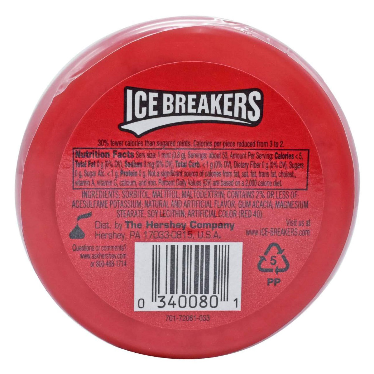 Ice Breaker Sugarfree Cinnamon Mouth Freshner Mints, 42 gm, Pack of 1 Ice Breaker Sugarfree Cinnamon Mouth Freshner Mints, 42 gm, Pack of 1