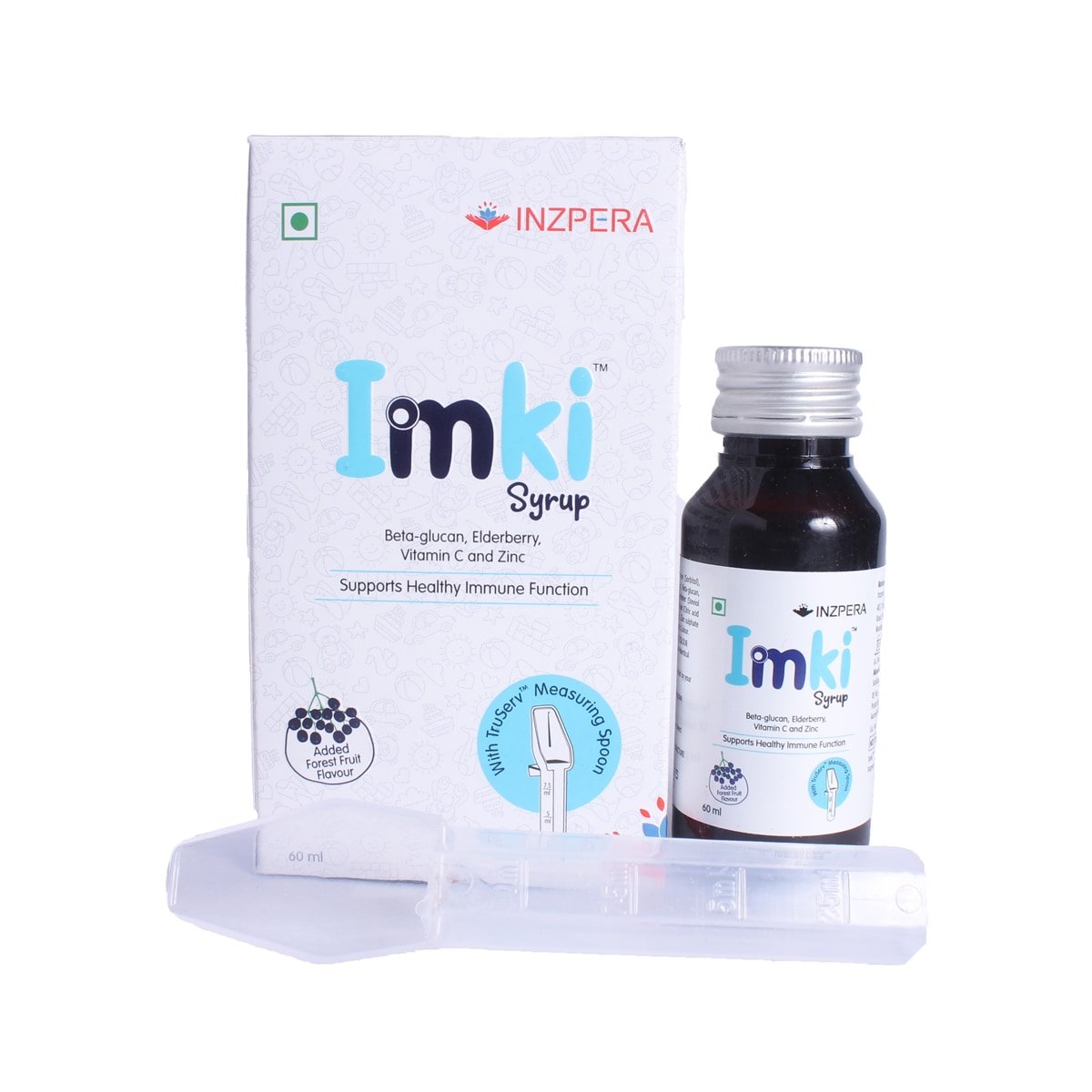 Imki Forest Fruits Syrup 60 ml, Pack of 1 Imki Forest Fruits Syrup 60 ml, Pack of 1