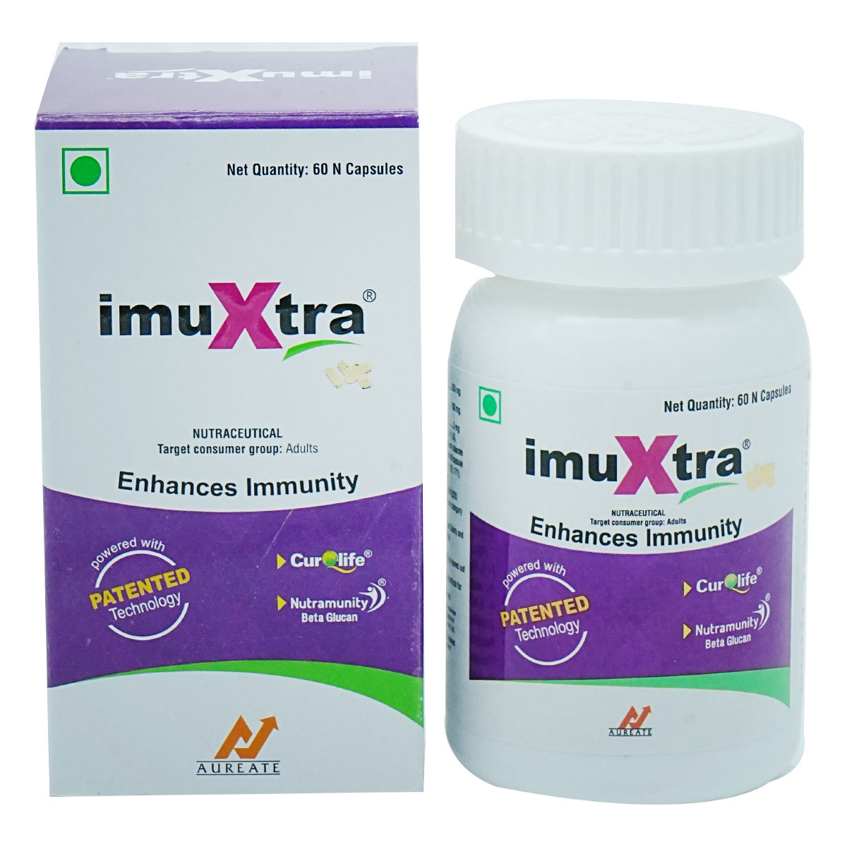 Imuxtra Capsule 60's, Pack of 1 Imuxtra Capsule 60's, Pack of 1