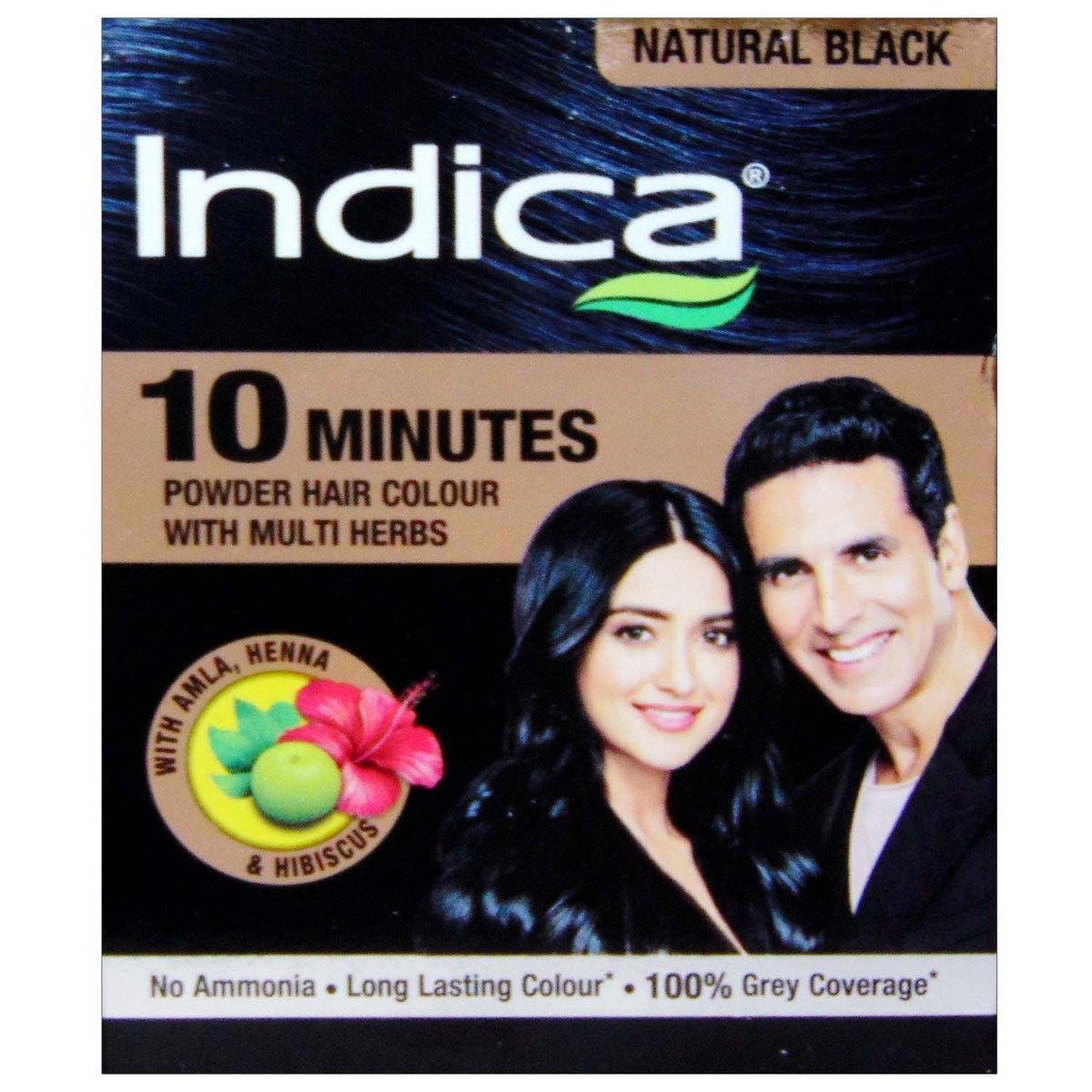 Indica Easy Hair Colour Natural Black, 5 gm, Pack of 1 Indica Easy Hair Colour Natural Black, 5 gm, Pack of 1