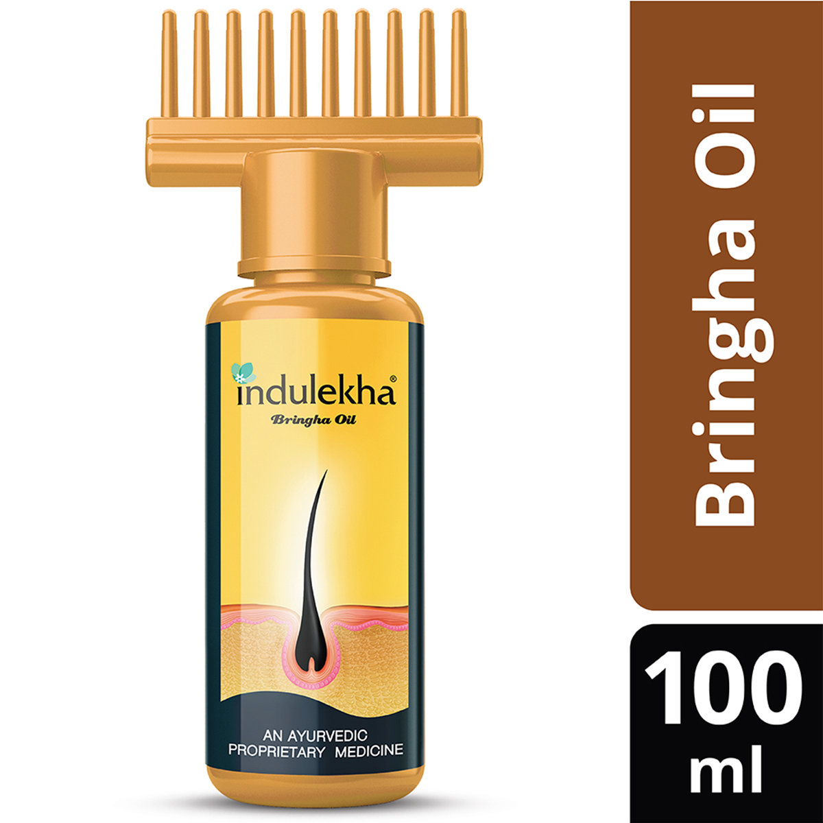 Indulekha Bringha Hair Oil, 100 ml, Pack of 1 Indulekha Bringha Hair Oil, 100 ml, Pack of 1